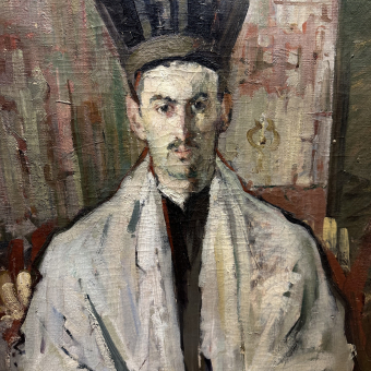 Исупов А.В., Портрет неизвестного, 1920-е гг.